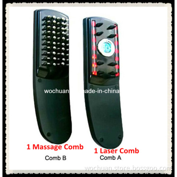 No Side Effect Laser Hair Growth Massage Comb, Hair Growth Laser Comb (W-611)